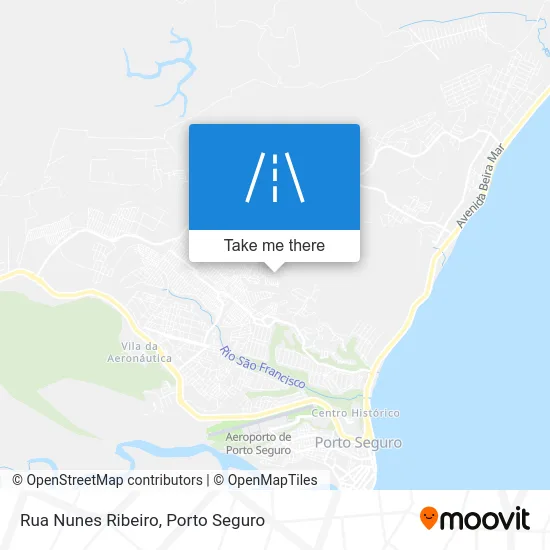 Rua Nunes Ribeiro map