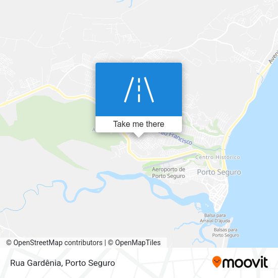 Rua Gardênia map