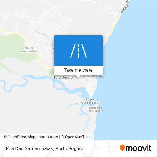 Rua Das Samambaias map