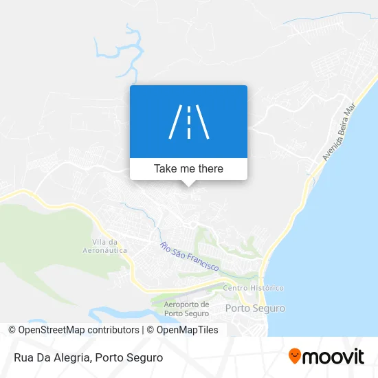 Rua Da Alegria map
