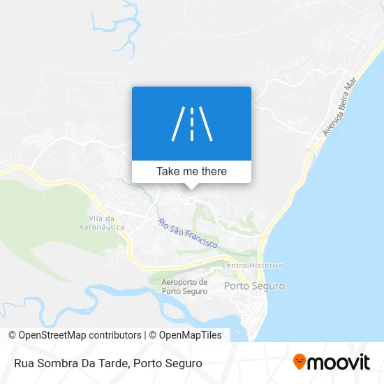 Rua Sombra Da Tarde map