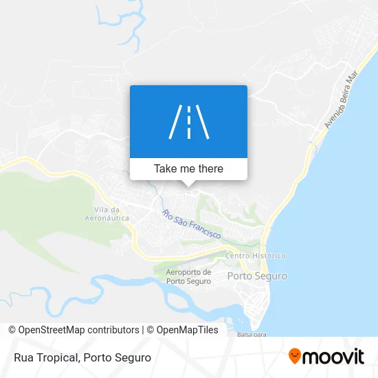 Rua Tropical map