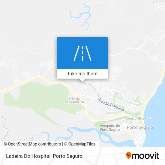 Ladeira Do Hospital map
