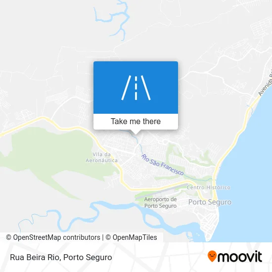 Rua Beira Rio map