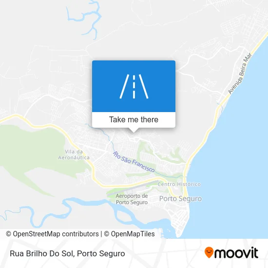 Rua Brilho Do Sol map