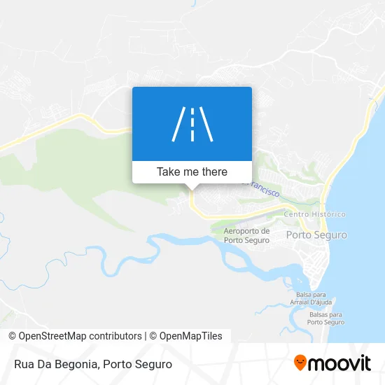Rua Da Begonia map