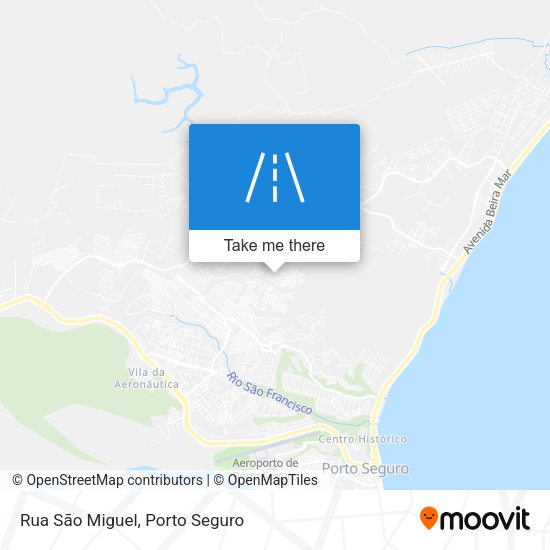 Rua São Miguel map
