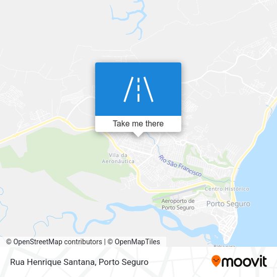 Rua Henrique Santana map
