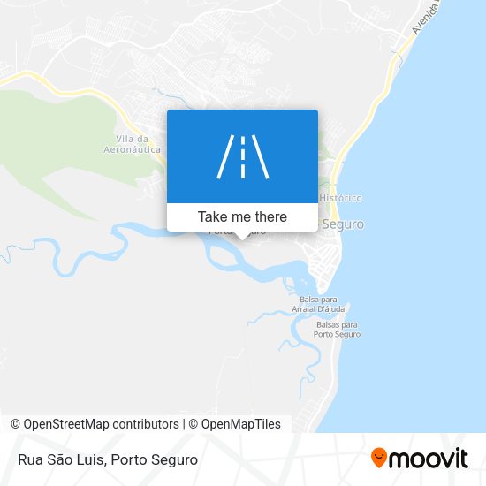 Rua São Luis map
