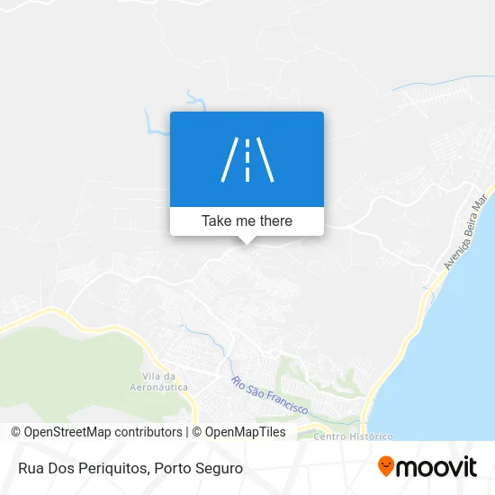 Rua Dos Periquitos map