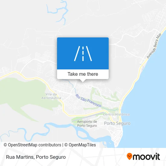 Rua Martins map