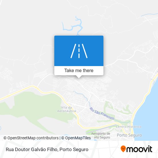 Mapa Rua Doutor Galvão Filho