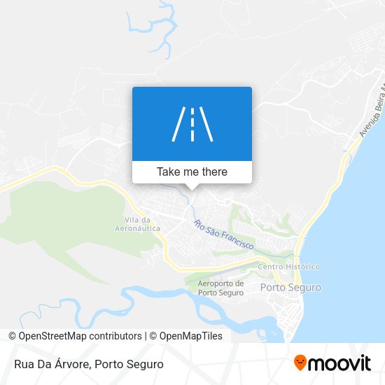 Rua Da Árvore map