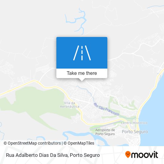 Mapa Rua Adalberto Dias Da Silva