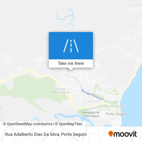 Rua Adalberto Dias Da Silva map