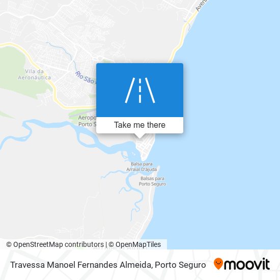 Mapa Travessa Manoel Fernandes Almeida