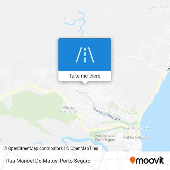 Rua Manoel De Matos map