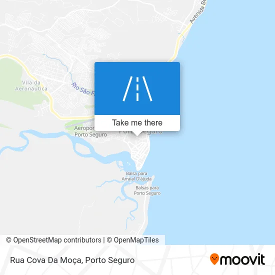 Rua Cova Da Moça map