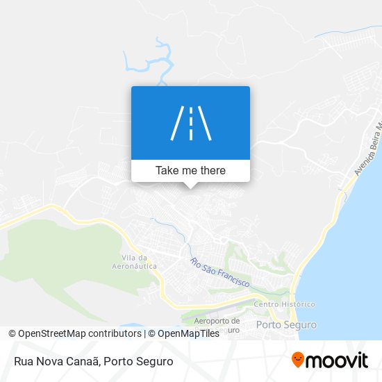 Mapa Rua Nova Canaã