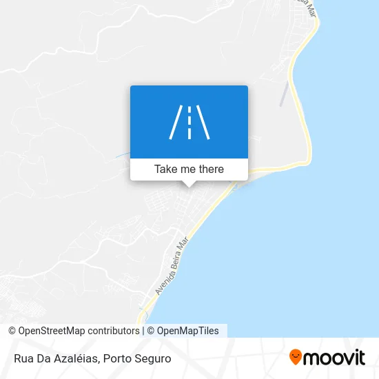Rua Da Azaléias map