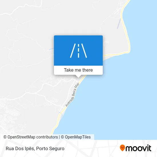 Rua Dos Ipês map