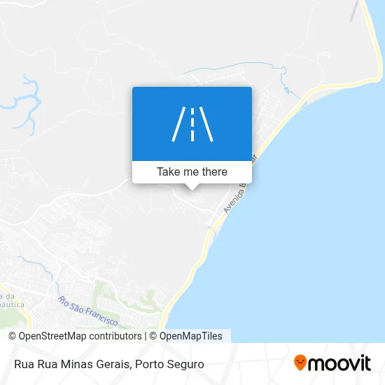 Rua Rua Minas Gerais map
