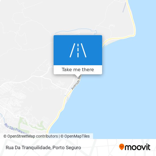 Mapa Rua Da Tranquilidade