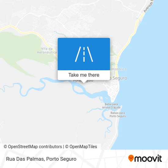 Rua Das Palmas map
