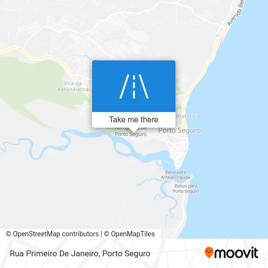 Rua Primeiro De Janeiro map