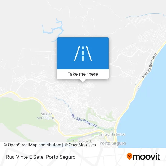 Rua Vinte E Sete map