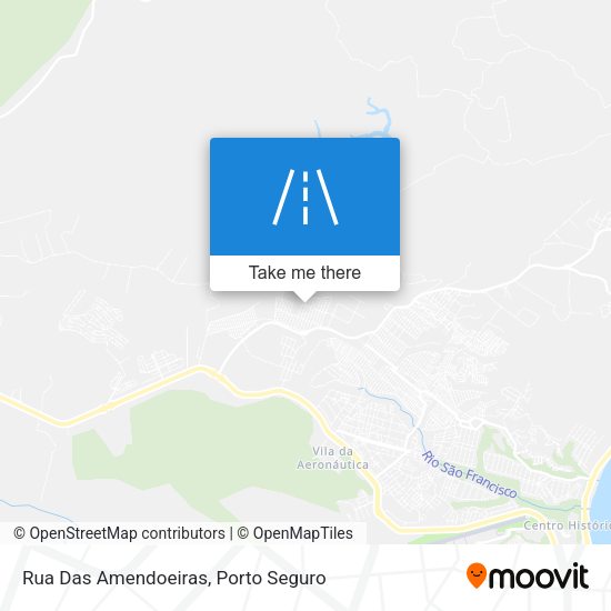 Rua Das Amendoeiras map