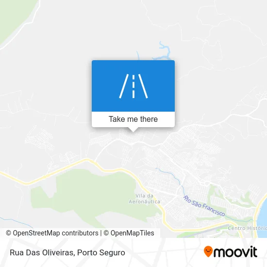 Rua Das Oliveiras map