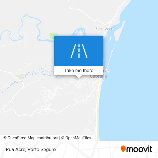 Rua Acre map