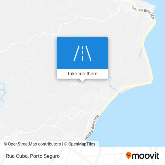 Rua Cuba map