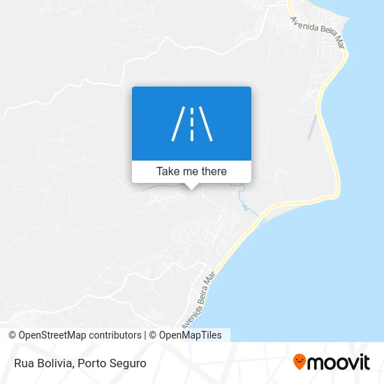 Rua Bolivia map