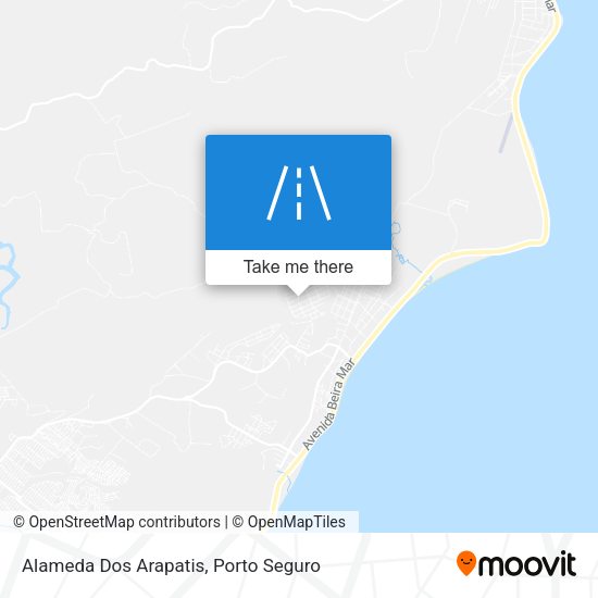 Alameda Dos Arapatis map