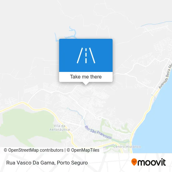 Rua Vasco Da Gama map
