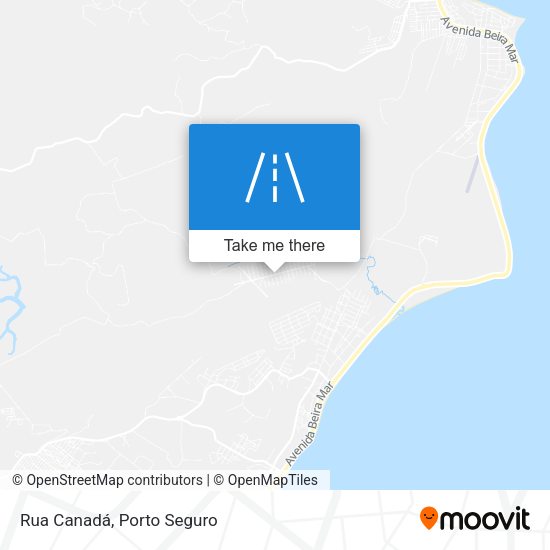 Rua Canadá map