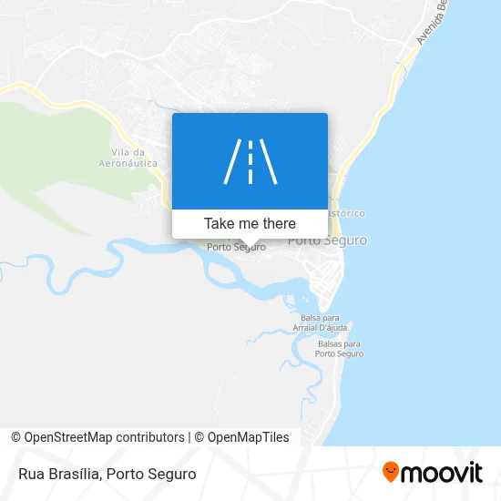 Rua Brasília map