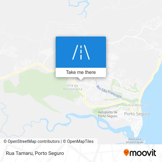 Rua Tamaru map