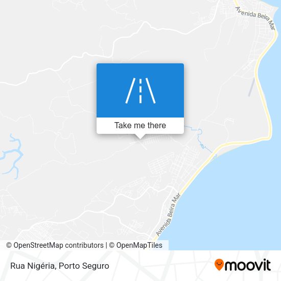 Rua Nigéria map