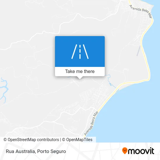 Rua Australia map