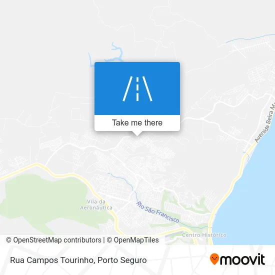 Rua Campos Tourinho map