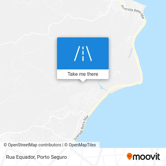 Rua  Equador map