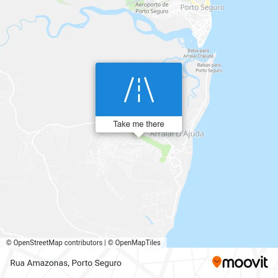 Rua Amazonas map