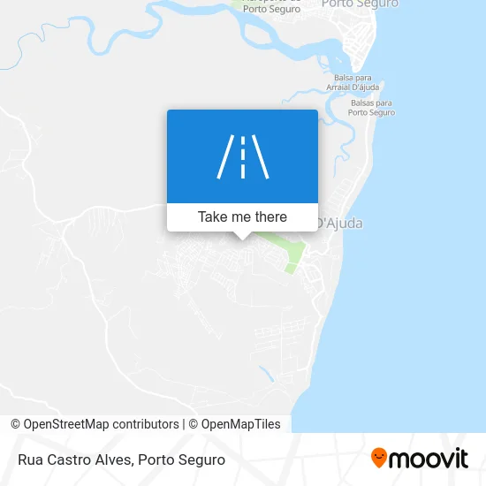 Rua Castro Alves map
