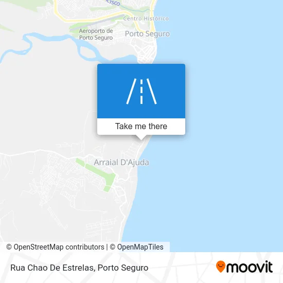 Rua Chao De Estrelas map