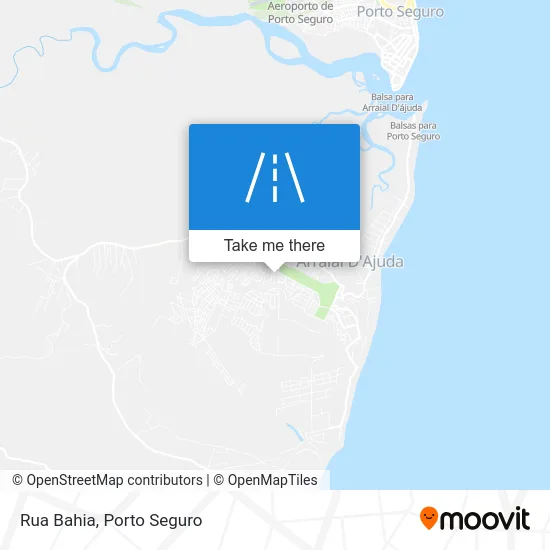 Rua Bahia map