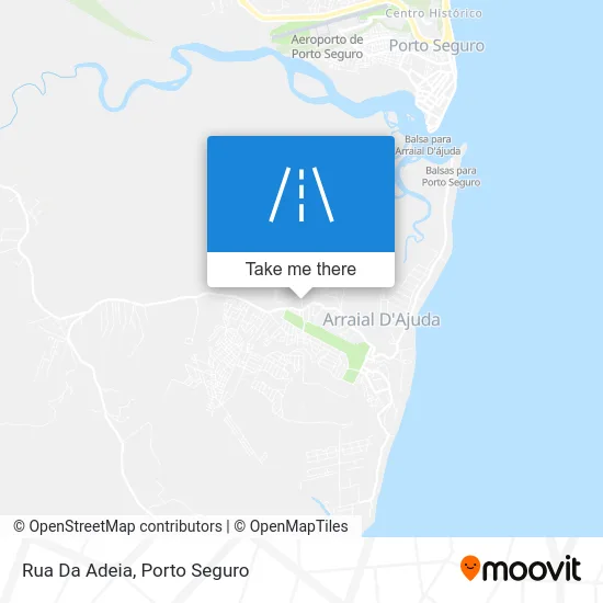 Rua Da Adeia map