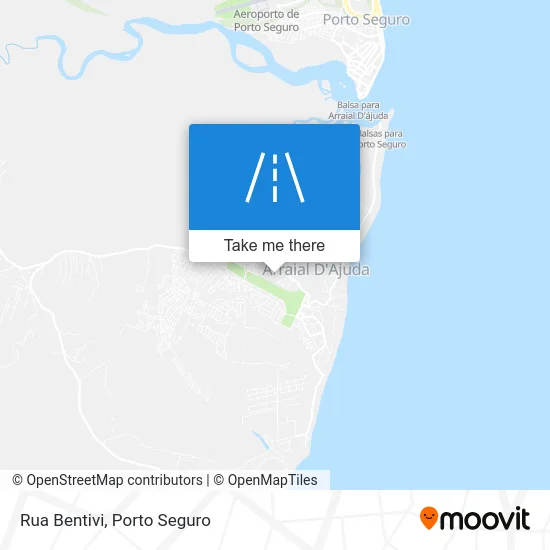 Rua Bentivi map